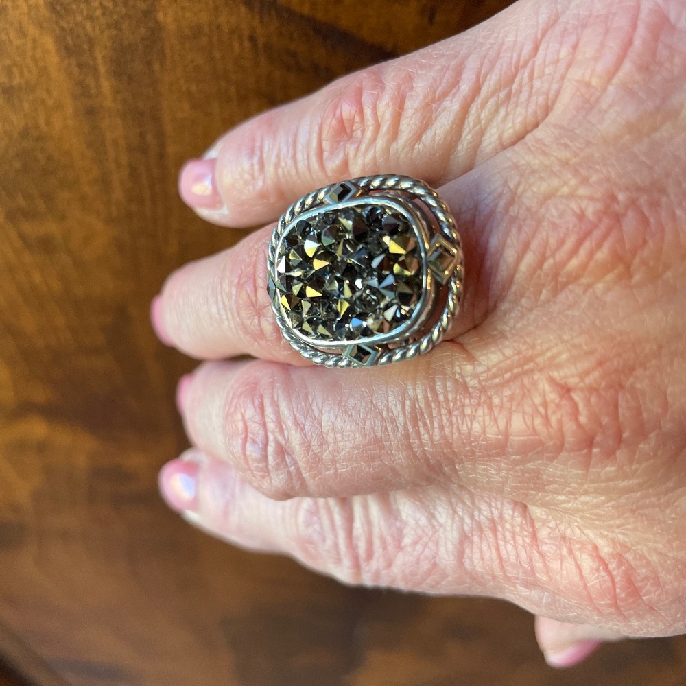 Brighton Cluster-stone Ring - Size 6